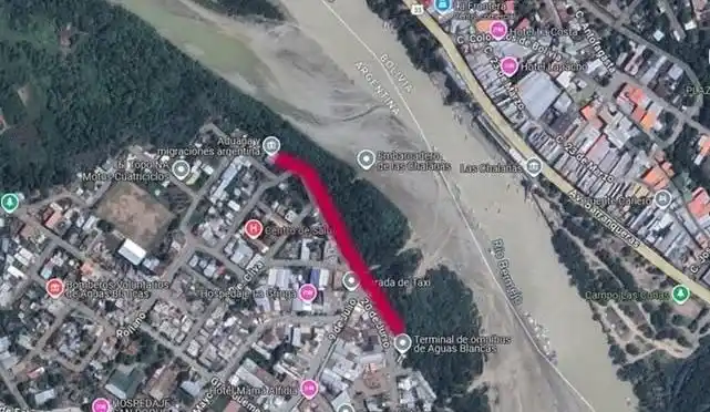 UBICACIÓN. El lugar donde se instalará el alambrado de más de dos metros.