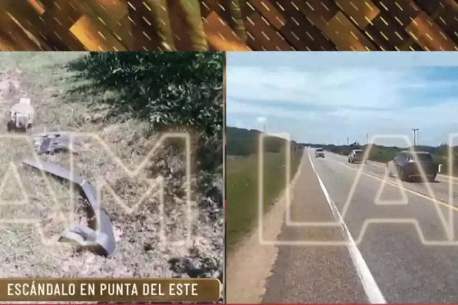 LAM recibió fotos del lugar del accidente.