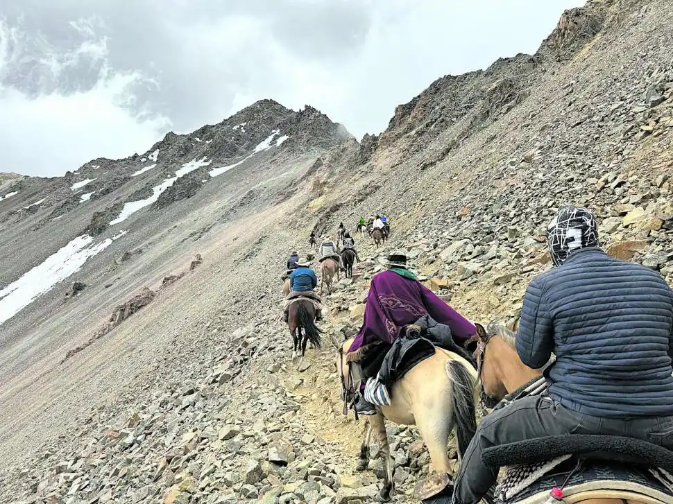 GRÁFICO. El paso a paso de la travesía a caballo de Lucas Díaz con el grupo de 12 personas con el que pudo cruzar los Andes.