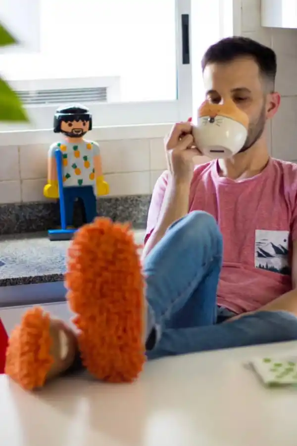 El amo de casa que conquistó un lugar que era tradicionalmente de mujeres