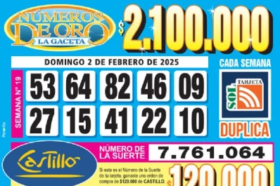 Los Números de Oro de LA GACETA