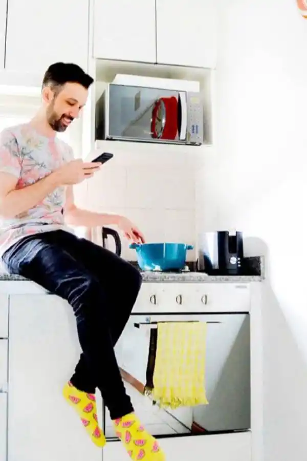 El amo de casa que conquistó un lugar que era tradicionalmente de mujeres