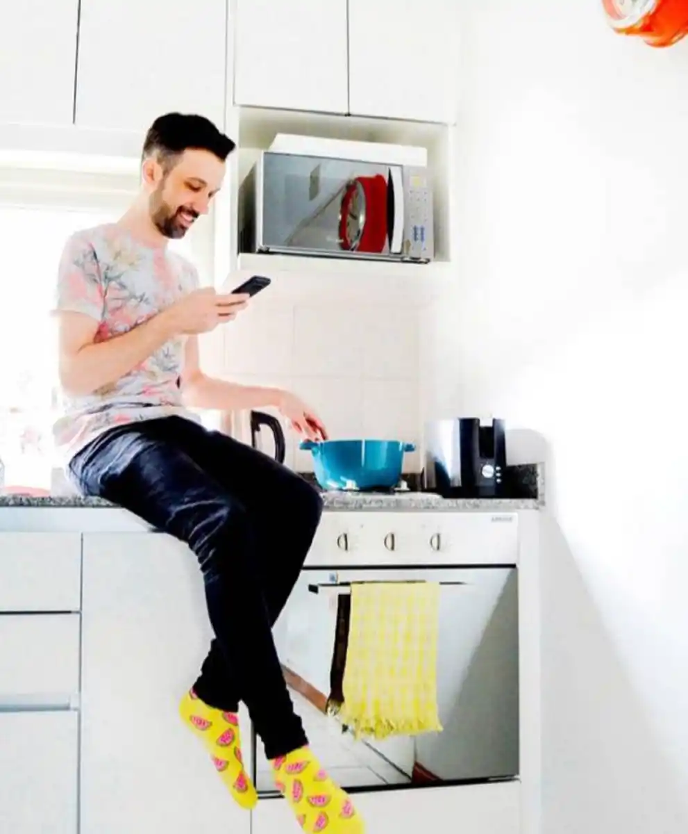 El amo de casa que conquistó un lugar que era tradicionalmente de mujeres