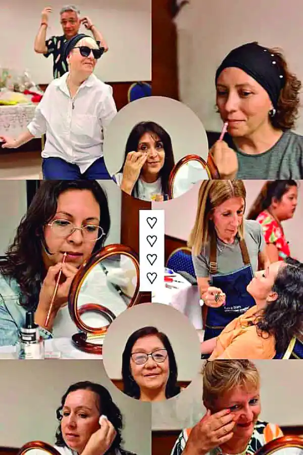 “LUZCA BIEN, SIÉNTASE MEJOR”. Las participantes del programa.