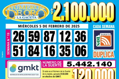 Los Números de Oro de LA GACETA