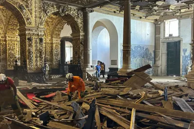 Al menos una persona muerta y cinco heridas por el colapso del techo de una iglesia en el noreste de Brasil