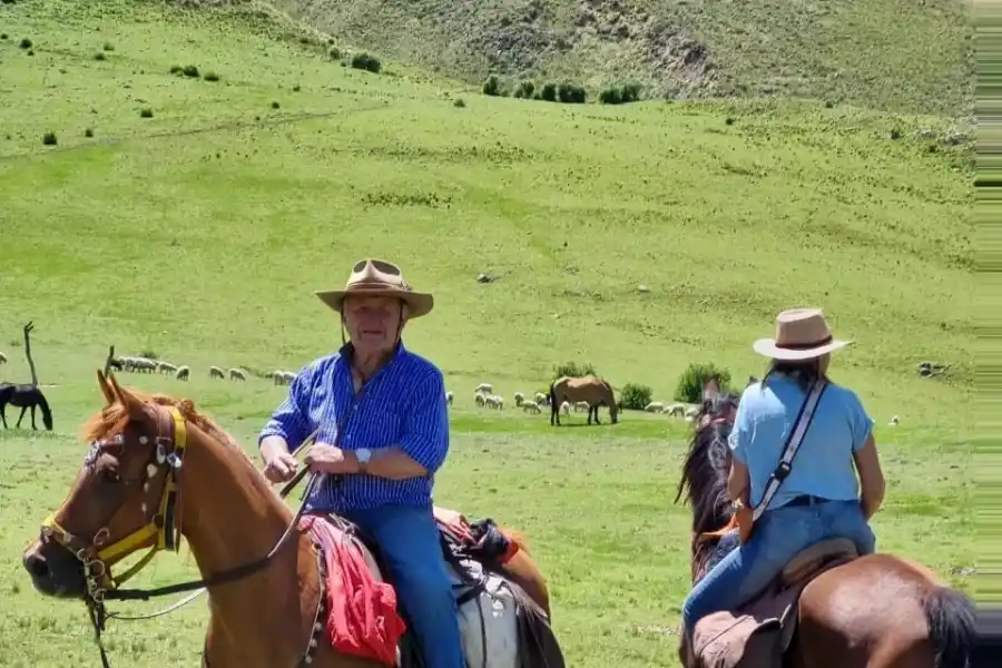 AMOR. Los caballos son una de las grandes pasiones que tiene Paz.