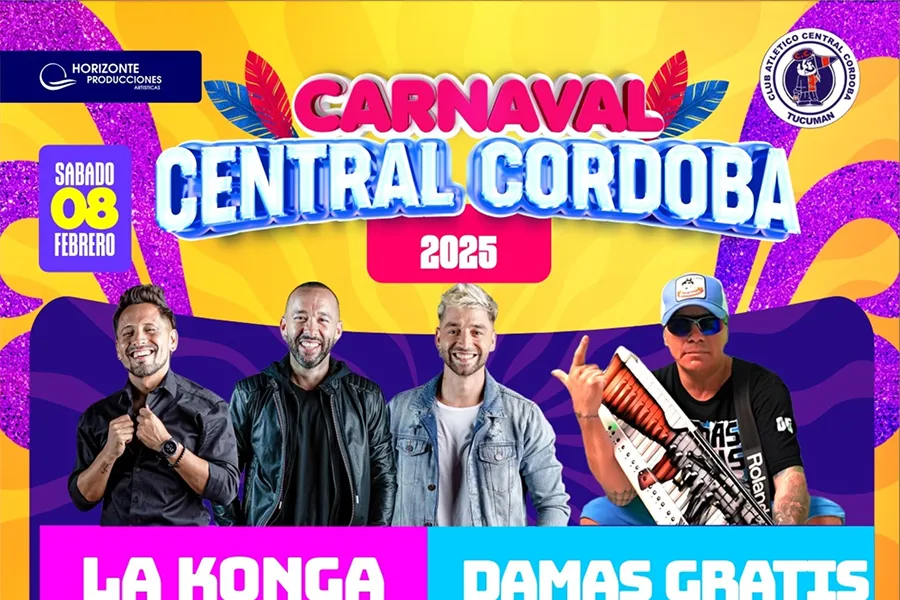 EL FLYER. Los boletos se pueden adquirir por medio de la plataforma oficial de Norteticket. / CLUB CENTRAL CÓRDOBA