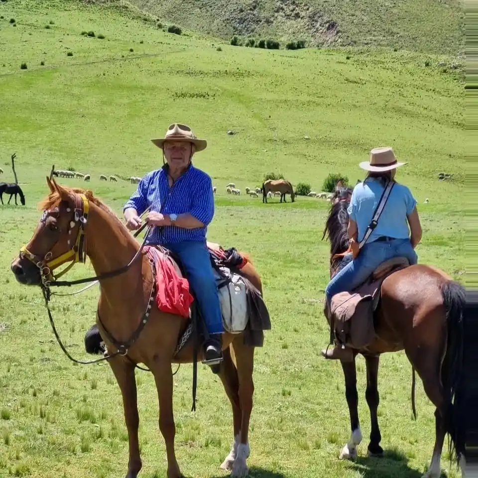 AMOR. Los caballos son una de las grandes pasiones que tiene Paz.