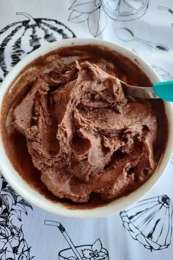 Cómo hacer helado de chocolate casero con dos ingredientes y sin azúcar