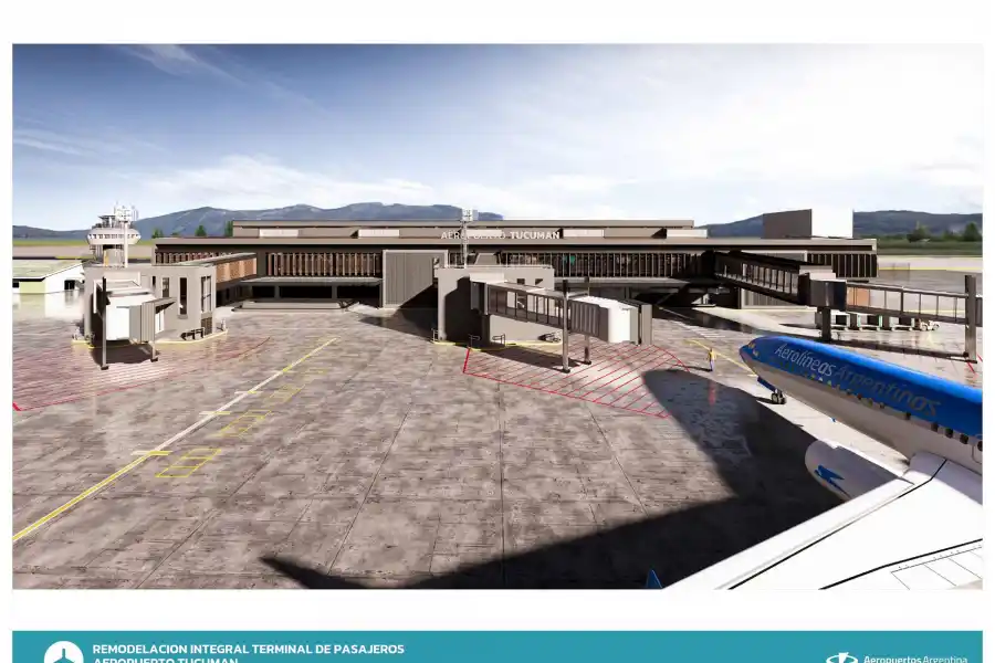 Un proyecto clave para Tucumán: así quedará el Aeropuerto Benjamín Matienzo tras las reformas