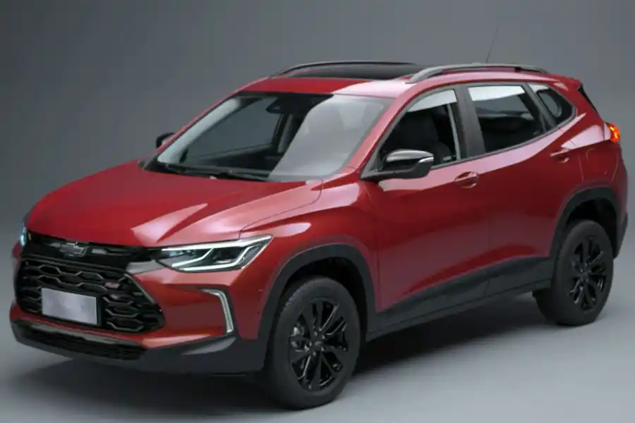 La Chevrolet Tracker, en su versión RS. La marca ofrece una financiación hasta $12.000.000.