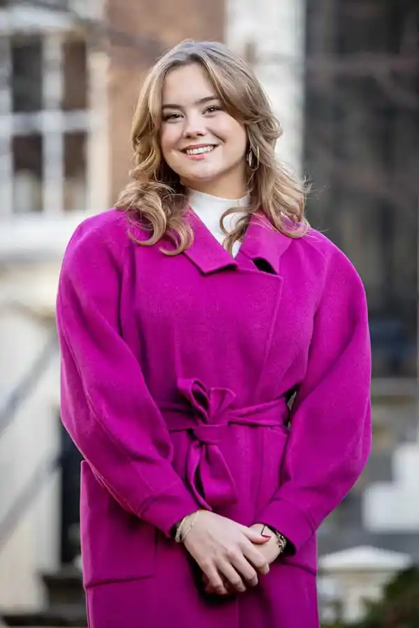 Ariane, la hija menor de los reyes de los Países Bajos