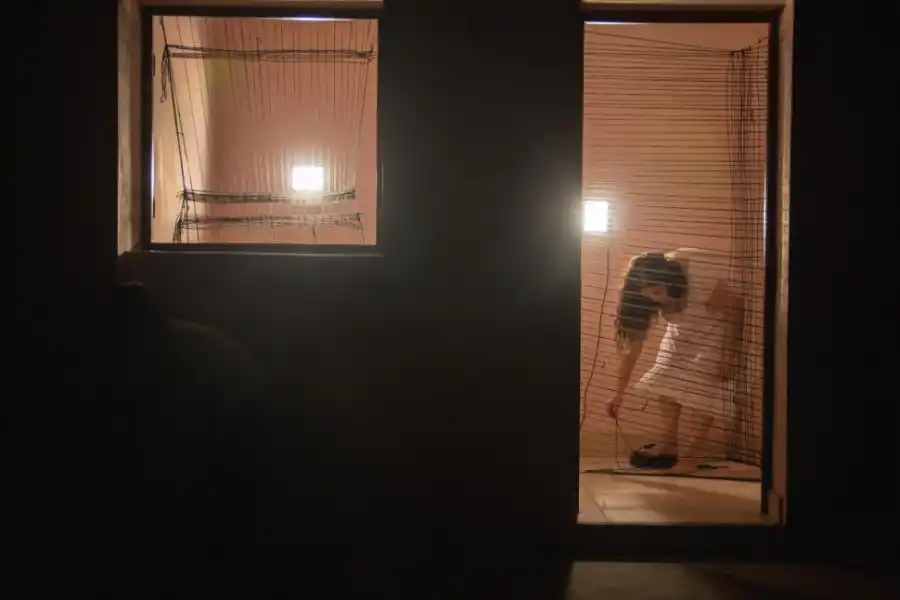 NADIA SALVATIERRA. Su obra se llama “Intento N° 33.