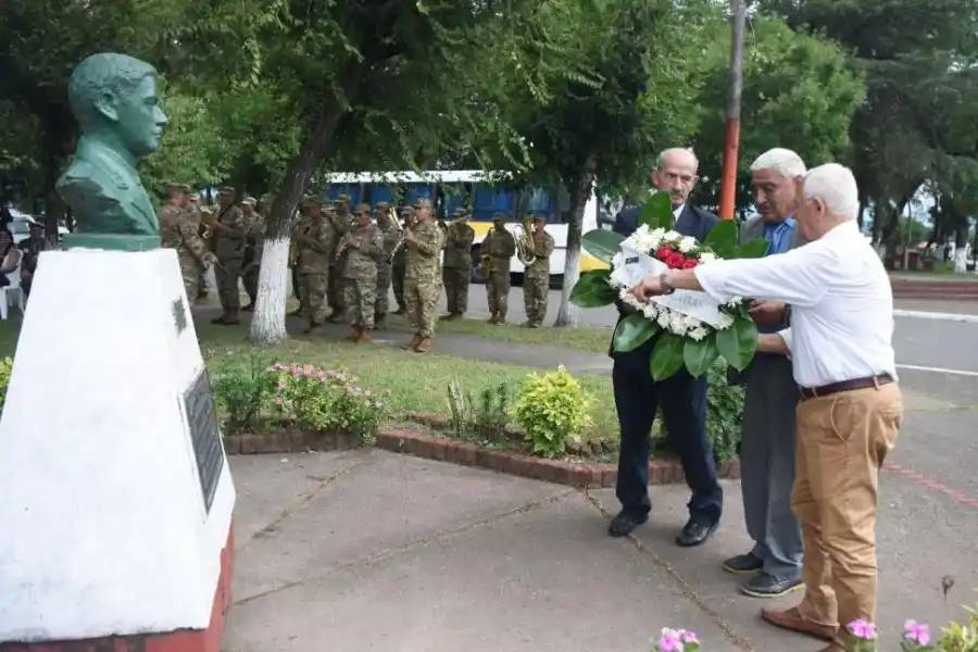 EN MONTEROS. El acto se realizó en la localidad Capitán Cáceres.