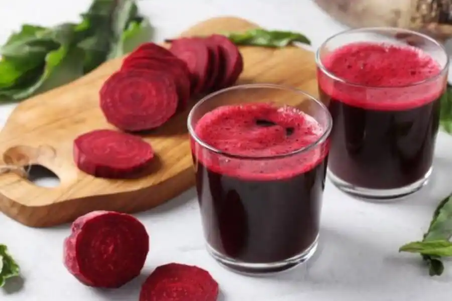Beneficios del jugo de remolacha.