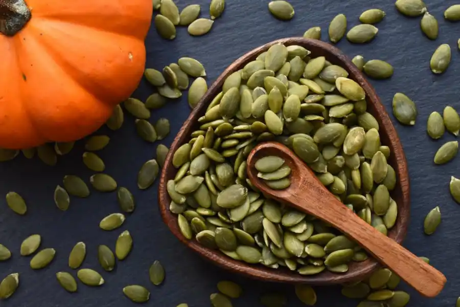 Los múltiples beneficios de las semillas de calabaza.