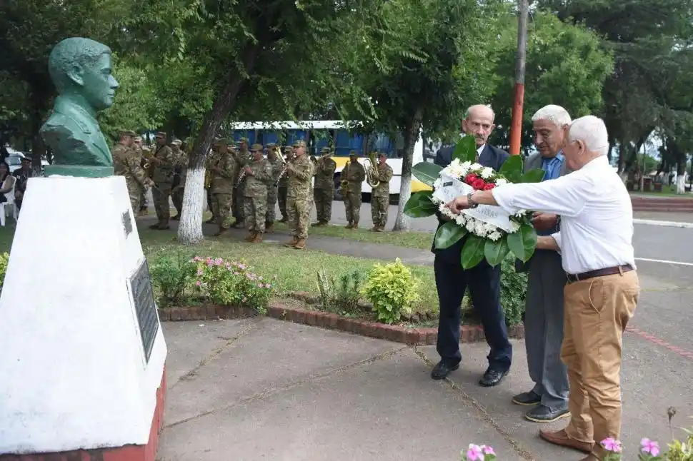 EN MONTEROS. El acto se realizó en la localidad Capitán Cáceres.