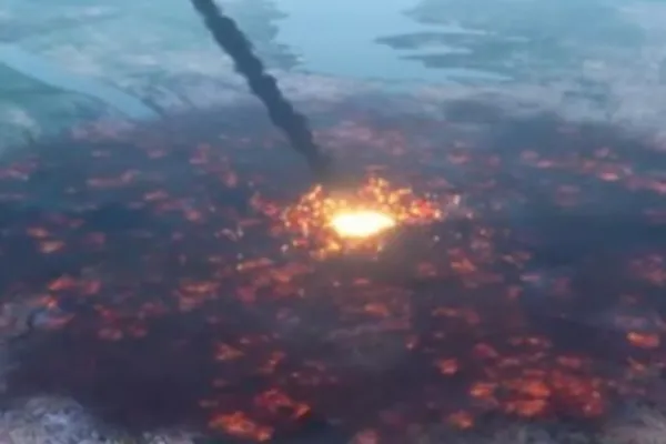 Un video mostró lo que pasaría en la Tierra si impacta el asteroide 2024 YR4