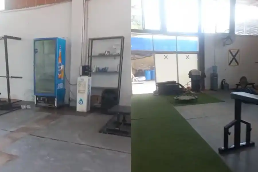 EJEMPLAR. La delegación de Brasil dejó el vestuario en optimas condiciones.