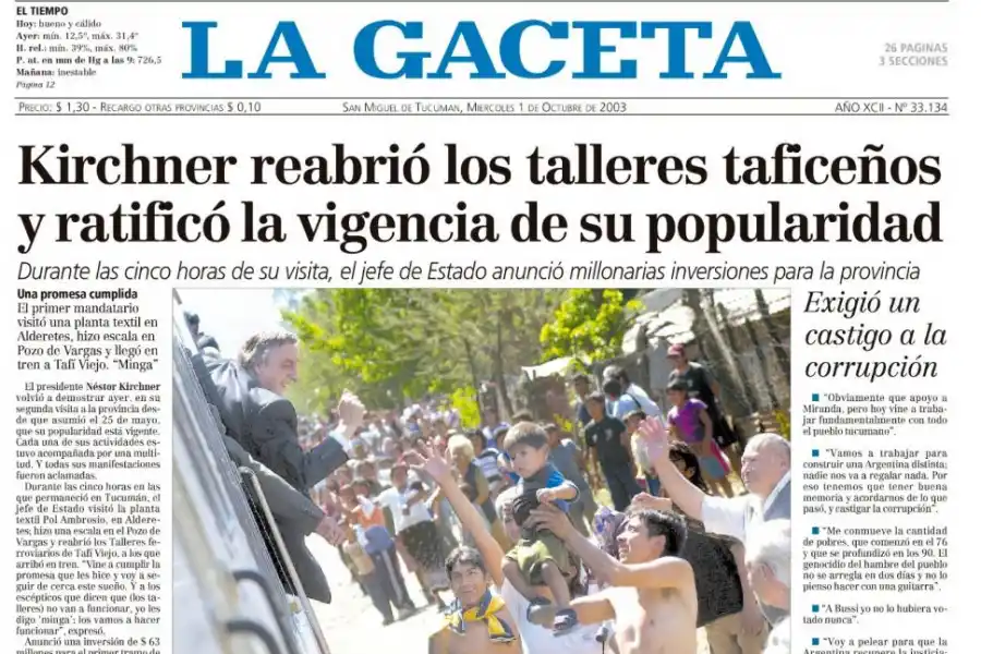La puesta en marcha de la red férrea es otra idea que está latente y paralizada. Se impulsó en los 80, se desguazó en los 90, volvió después de 2013 y sigue presente en cada gestión.