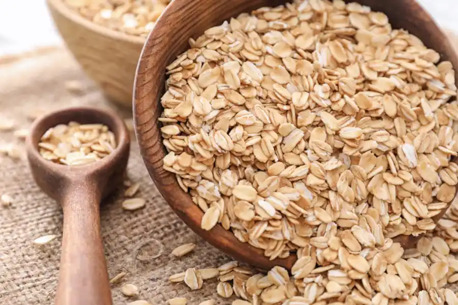 La avena es una gran fuente de magnesio.