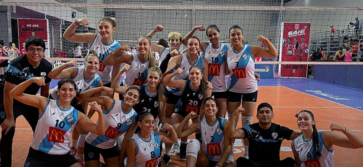 Tucumán de Gimnasia debutó con un triunfo en la segunda categoría del vóley femenino