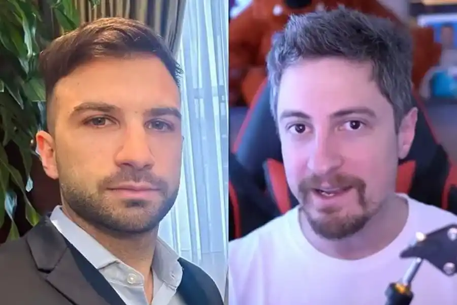 INVOLUCRADOS. Novelli y Terrones Godoy, de izquierda a derecha, fueron señalados por el creador de $LIBRA. / MINUTO UNO