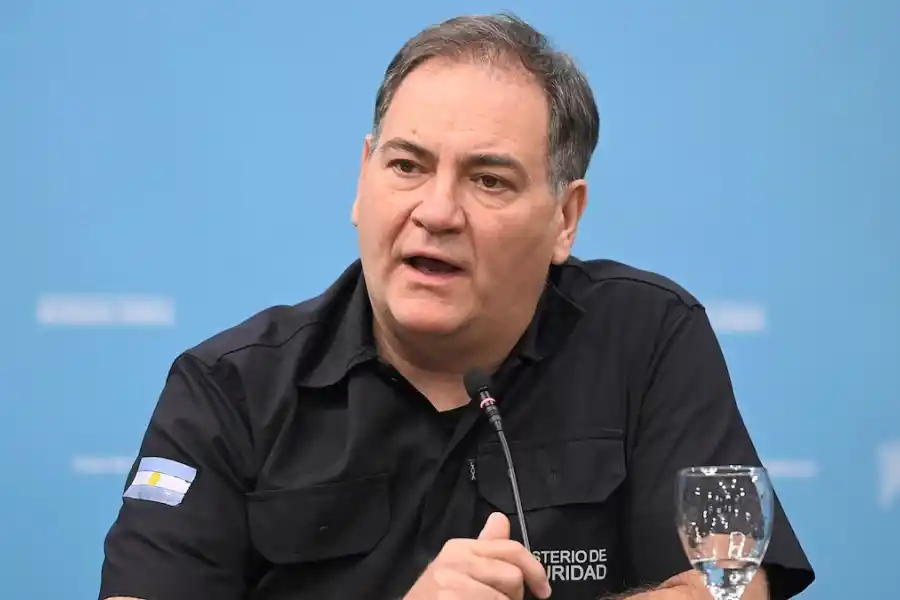 El ministro de Seguridad de la provincia de Buenos Aires, Javier Alonso