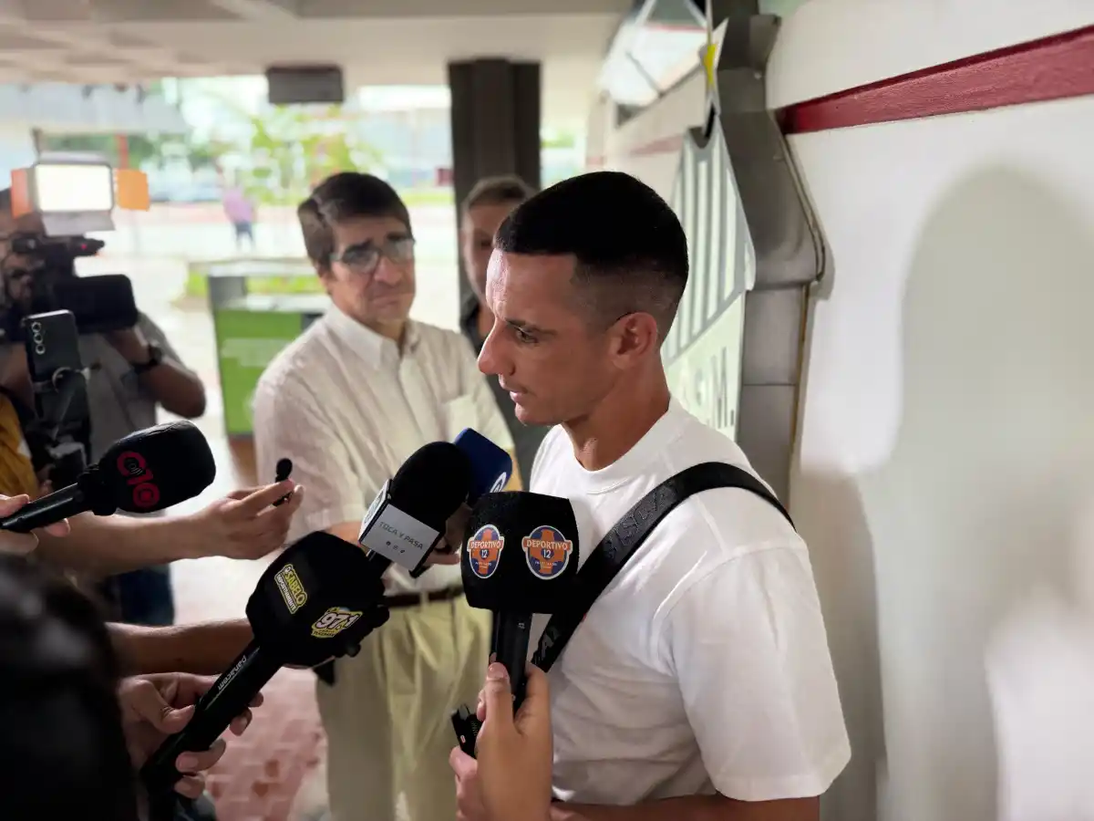 PRIORIZÓ AL CLUB. Darío Sand aseguró que San Martín está por encima de cualquier futbolista.