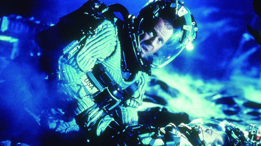EN EL CINE. Bruce Willis en la película “Armaggedon”.