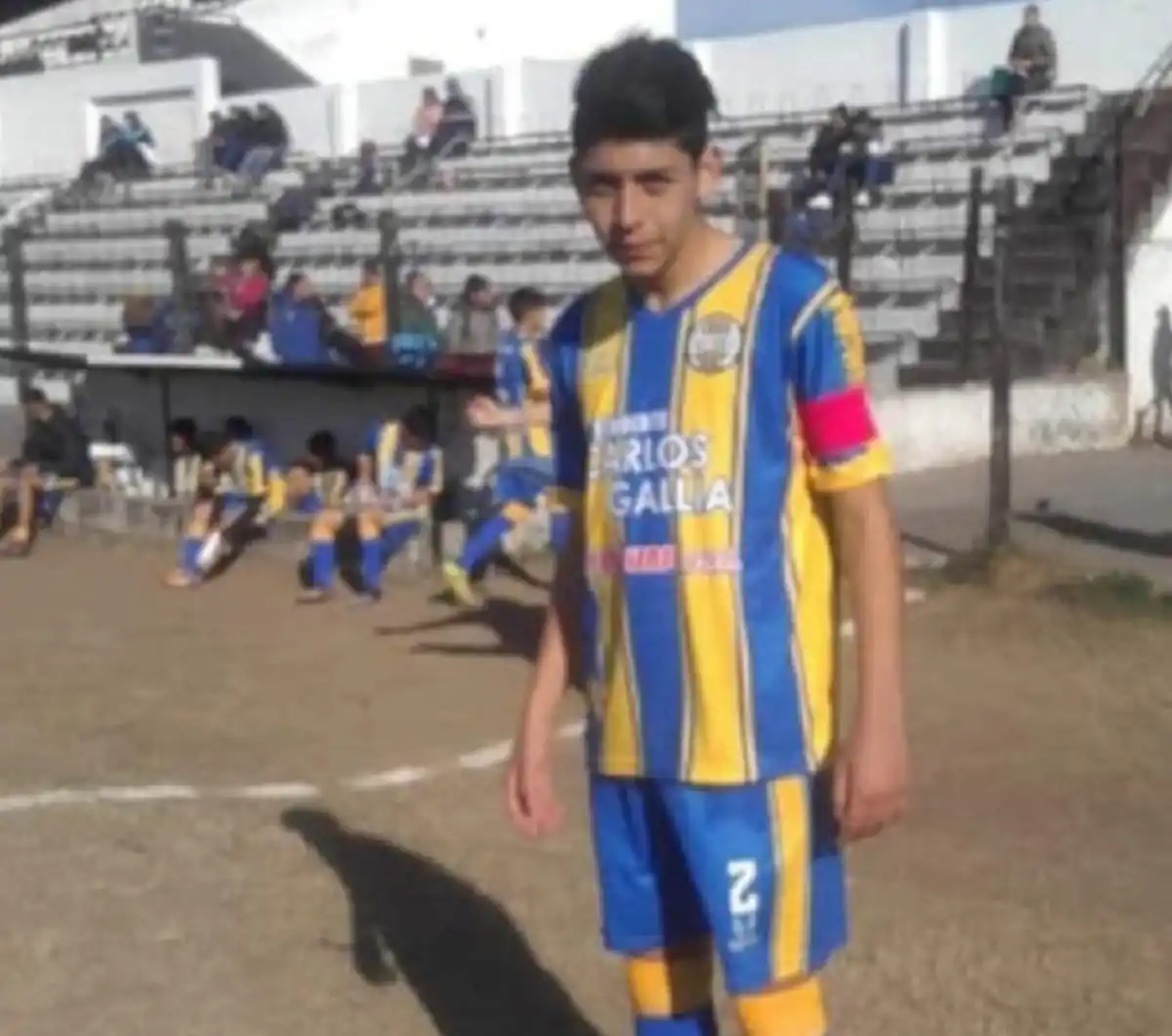 INICIOS. Guillermo Rodríguez tuvo un breve paso por San Pablo, club de su localidad.