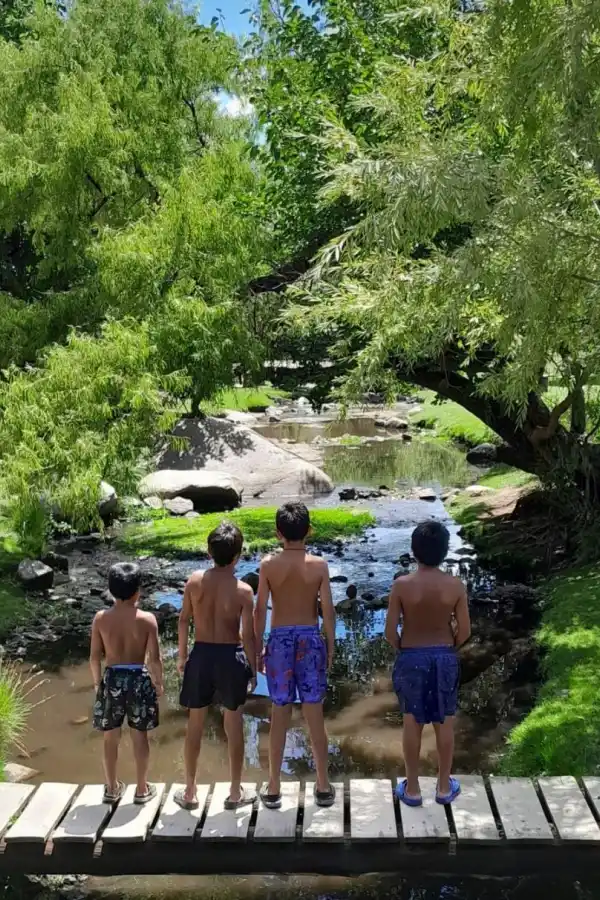 ELLOS. Los niños reciben atención y contención gracias al programa.