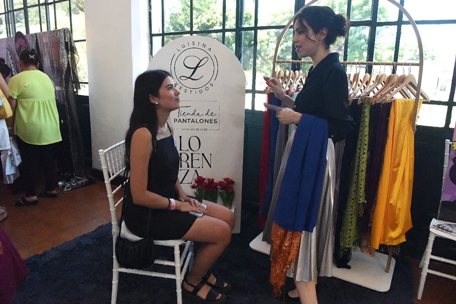 COLORIMETRÍA. Los stands tuvieron un papel muy importante en el evento. / LA GACETA, ANALÍA JARAMILLO