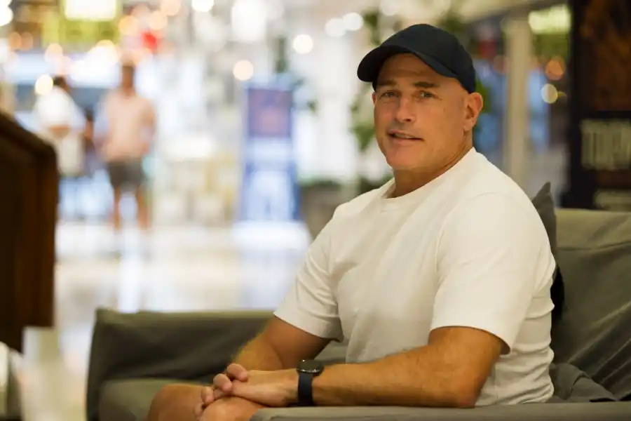 COMO EN CASA. Felipe Contempomi no ocultó su alegría durante su visita a Tucumán.