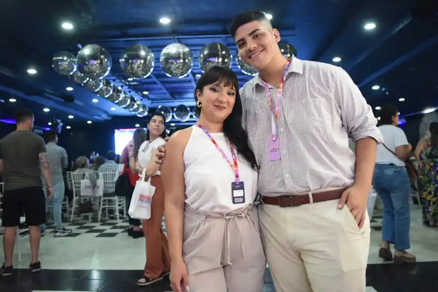 MENTES CREATIVAS. Luis y Cynthia fueron las mentes detrás del proyecto ''Creafest''.  / LA GACETA, ANALÍA JARAMILLO