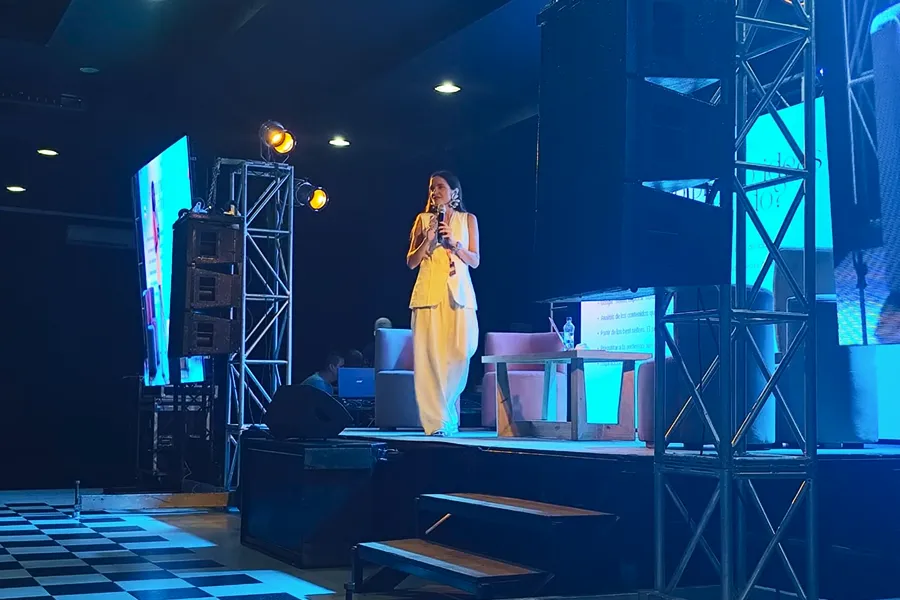 PRIORIZAR TIKTOK. La exposición cerró con algunos consejos sobre la planificación de contenido en redes sociales. / LA GACETA