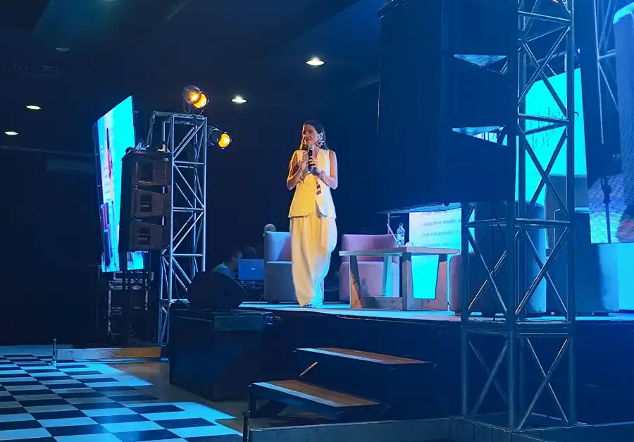 PRIORIZAR TIKTOK. La exposición cerró con algunos consejos sobre la planificación de contenido en redes sociales. / LA GACETA