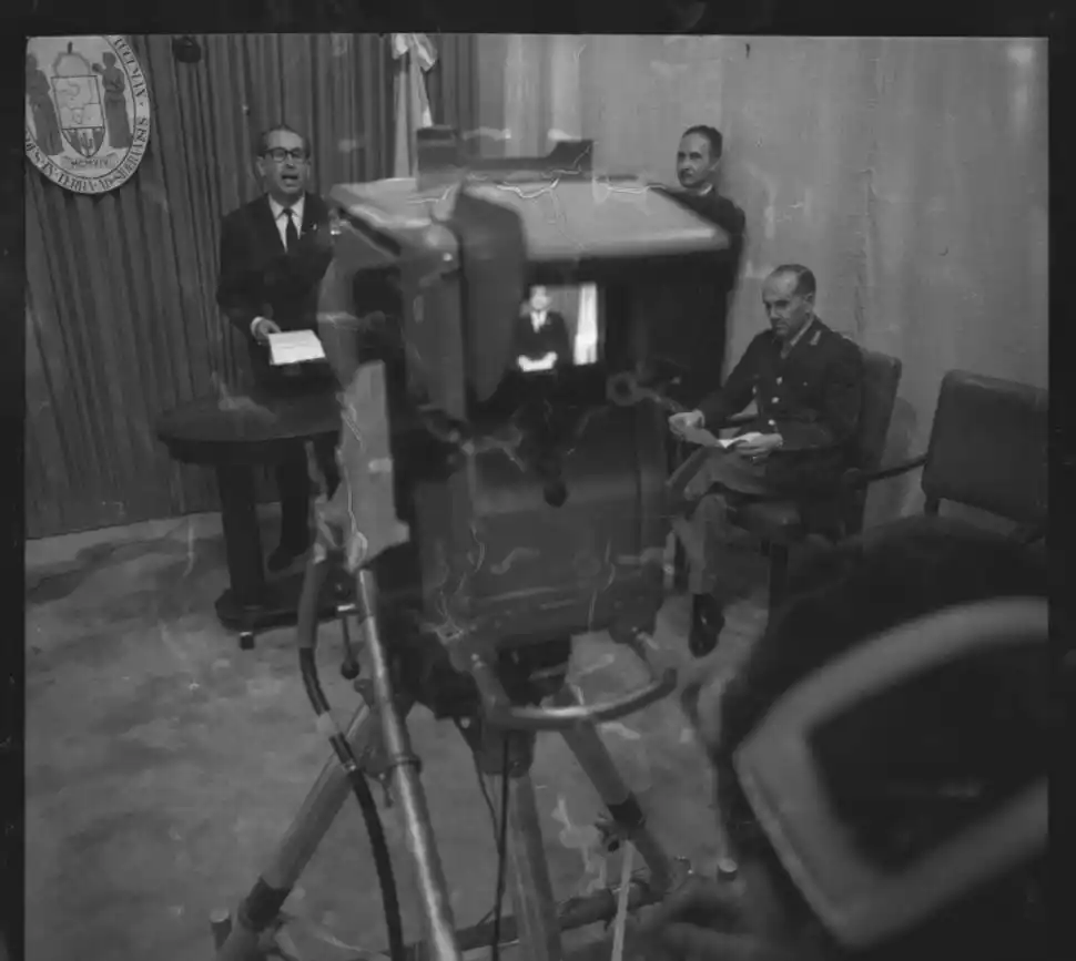 LA PRIMERA TRANSMISIÓN DE CANAL 10. Discurso del rector Virla, el 9 de julio de 1966.