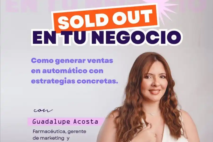 CHARLA. La exposición de Acosta fue sobre estrategias concretas para lograr el sold out. / INSTAGRAM @mguadaacostaok