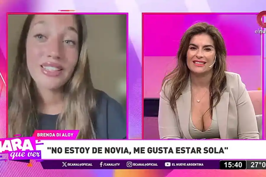 La hija de Yuyito González se refirió a los mediáticos cruces de la cantante con el presidente Javier Milei.