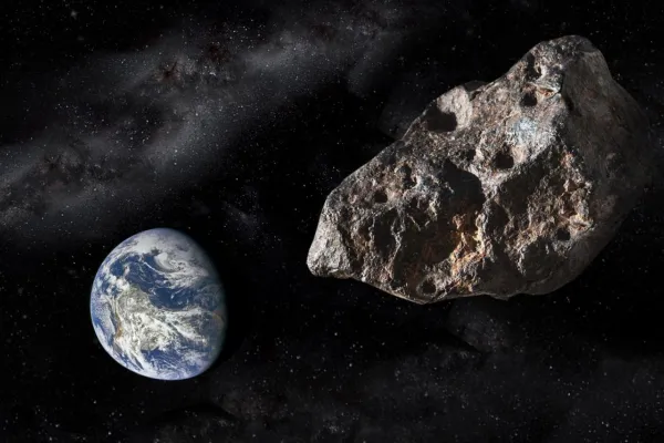 El asteroide 2024 YR4 tiene una probabilidad de 1 en 1 en 20.000 de impactar la Tierra en el momento de escribir este artículo. (Crédito de la imagen: Erik Simonsen vía Getty Images/ Live Science)
