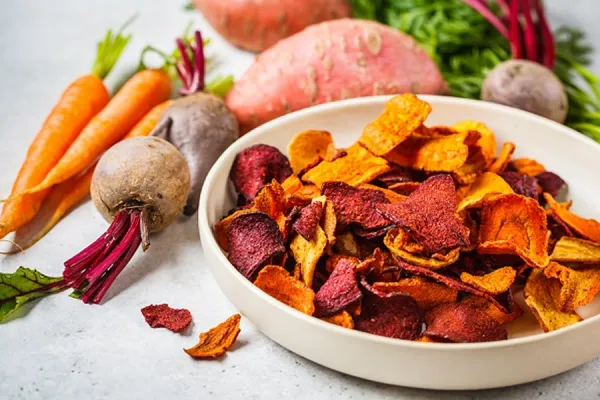 Picadas saludables y económicas: snacks salados de batata y zanahoria