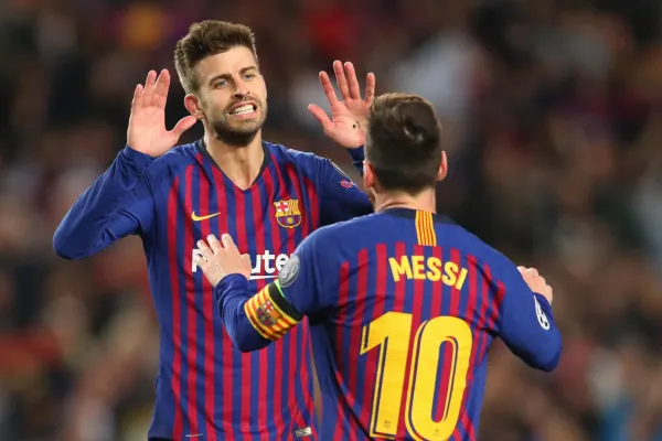 Gerard Piqué eligió a sus cinco jugadores favoritos y dejó afuera a Lionel Messi