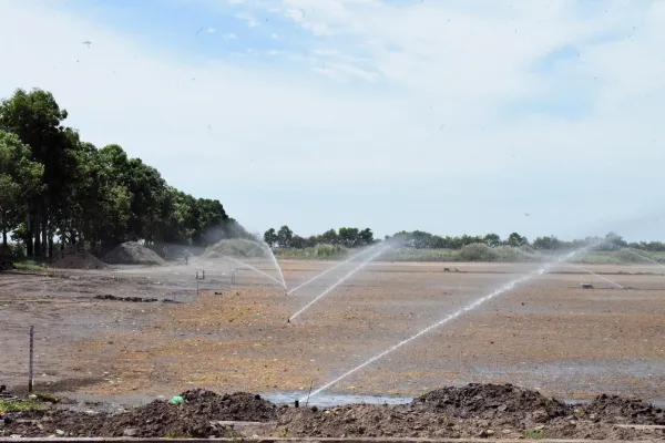 El sueño en marcha: Atlético Tucumán sembró las canchas en San Andrés y cada vez falta menos para la inauguración