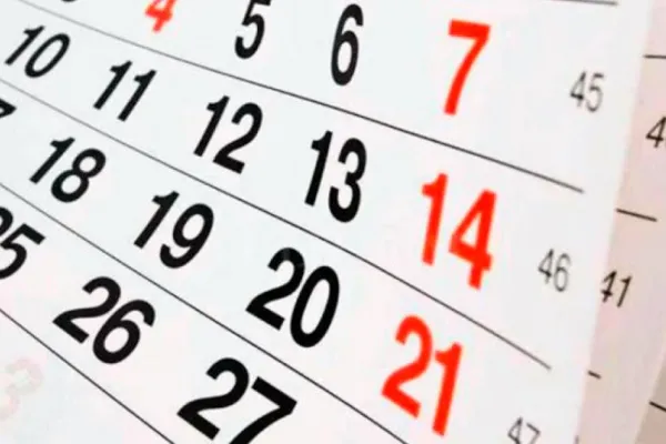 Te contamos cuando será el próximo feriado oficial y empezá a planificar tu próxima escapada.