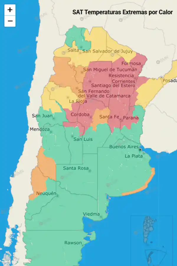 Alerta meteorológica roja por calor extremo y tormentas