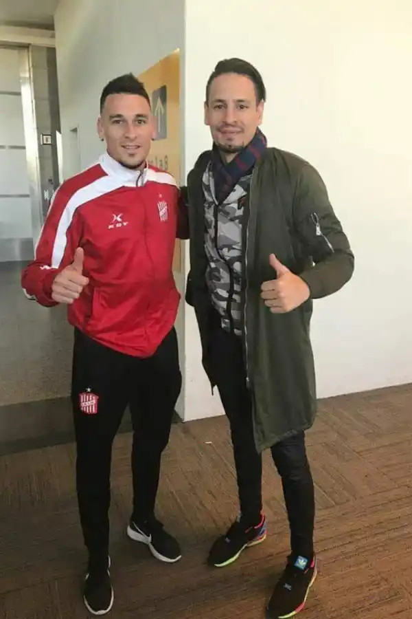 Jugó en San Martín y cuando se retiró del fútbol asumió la presidencia del club que lo vio nacer en Paraná