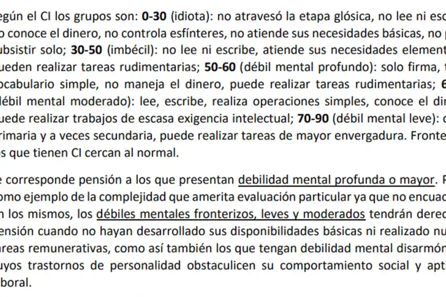 Idiota, imbécil, débil mental: el gobierno de Milei habilita palabras discriminatorias para la discapacidad