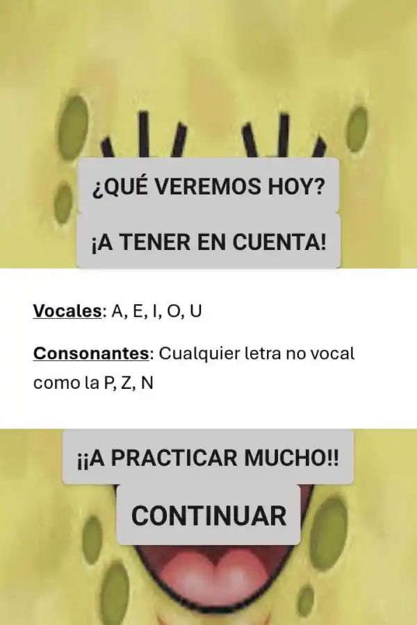NUMEROSOS PASOS. Así lucen algunas de las ventanas de la aplicación, con las que trabajan los chicos desde la guía de un especialista.